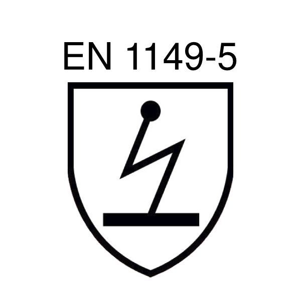 EN 1149-5 Certificate logo - EN 1149-5